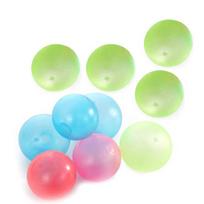 10Pcs Luminous Wall Sticky Balls Toy Colorful Glow in The Dark Dream Balls Bounce Back to You Bouncy Ceiling Balls 4.5cm