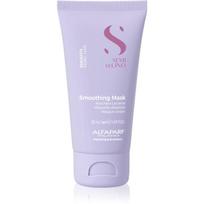 Alfaparf Milano Semi di Lino Smooth glotninamoji kaukė nepaklusniems, šiauštis linkusiems plaukams 50 ml