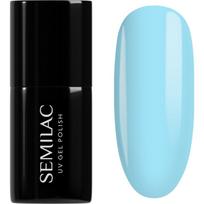 Semilac UV Hybrid One Touch Pastels gelinis nagų lakas atspalvis 974 Bubbly Blue 7 ml