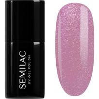 Semilac UV Hybrid Shimmer gelinis nagų lakas atspalvis 319 Shimmer Dust Pink 7 ml