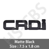 Metalo 3D CRDI raidės logotipas CRDI emblema Galinės bagažinės ženklelis Taigate logotipas Automobilio lipdukai Priedai