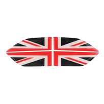 4Pcs/Set Union Jack Crystal Epoxy Side Fender Sticker Decals Decoration Car Styling For MINI Cooper F60 Countryman Accessories JCW red