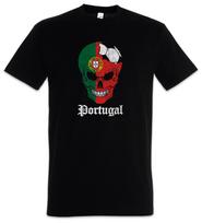 Portugal Football Skull I T-Shirt portoguese Soccer Flag World Championship XXXXL