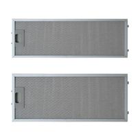 2 vnt. Gartraukio filtras, skirtas TL2000, Teka, TL1-62, Metalinis gartraukio filtras 500x192MM 500x138MM Penkių sluoksnių filtravimo filtrai China Mainland