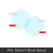 for Volkswagen VW T5 T6 (2010-) Rearview Mirror Film HD Anti-Fog Anti-Scratch Rainproof  Auto Mirror Sticker Car Round 95mm x 95mm