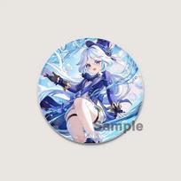 32/44/58mm Anime Genshin Impact Ženkliukai Mieli Animaciniai Furina Ženkliukai Rankų darbo Skardiniai Segės Atlapo segtukas Kuprinei Drabužiams Dovanų Aksesuarai 32mm
