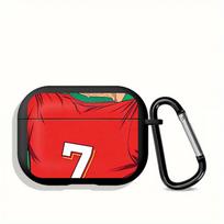 Cartoon Football Numbers Case For Airpods Pro 2 Pro3 1 3 4 Pro2 Earphone Cases Cover Airpods 1