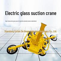 Elektrinis siurbimo puodelio keltuvas stiklui ir plienui kelti Suction Cup Crane Deposit