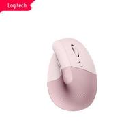 Logitech Lift Ergonomic Vertical Wireless Mouse rožinė