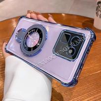 For VIVO iQOO 15T 15 Case New Electroplated Silicone Tape Lens Skin-friendly TPU Cover For IQOO15T Shockproof Bumper Funda For VIVO iQOO 15T mėlyna