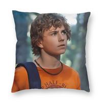 Percy Jackson Walker Scobell Square Pillowcase Polyester Linen Velvet Printed Zip Decor Throw Pillow Case Sofa Cushion Cover Peach skin 18*18(CM)-1Pcs