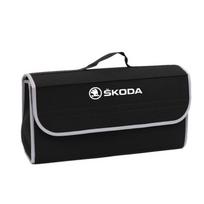 EZN2  Car Trunk Storage Bag Box Auto Accessories Car Trunk Organizer Box For Skoda A7 Fabia Superb Yeti Octavia Rapid Kodiaq Kamiq