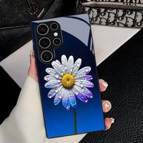 Samsung S26ULTRA Mobile Phone Case A90 Daisy S24 Tempered Glass A16 Gradual Change Color Protective Case A07 Samsung s26