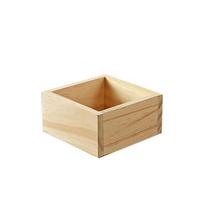 Ramidos Retro Style Wooden Succulent Plants Square Flower Pot Garden Handmade Planting One Size
