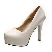 Moteriški aukštakulniai „Stiletto Princess“ vandeniui atspari platforma naktinis klubas „Super Pumps“ Vienviečiai darbo batai Juodi moteriški vestuviniai batai 40 black