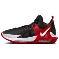 Nike LeBron Witness 7 Bred Unisex Sneakers Black University-Red White DM1123-005 44