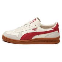 Puma Indoor OG Matinės Dramblio Kaulo Spalvos ir Klubinio Raudonumo Unisex Sportbačiai Kreminiai 395363-01