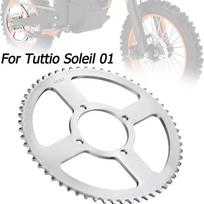 For Tuttio Soleil 01 Sprocket 420 60T Electric Dirt Bike Parts Motorcycles Motocross steel Chain Wheel JFG Motorcycles