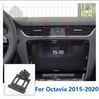 17mm Specialūs laikikliai Skoda Octavia Automobilio telefono laikikliui GPS palaikymui Fiksuotas laikiklis Oro ortakio pagrindo priedai 2015- oranžinė