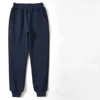 Spring and Autumn Kids Teenage Boys' Sweatpants Girls' Navy Youth School Pants Children's Straight Knitted Sweatpants Big Children's Pants 120