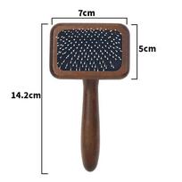 Dog Comb Wooden Dogs Brush Pet Hair Remover Dog Grooming Brush for Pet Hair Knot Opening Massage Cat Brushes Pet Accessories