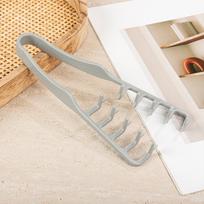 Hair Volumizing Comb Plastic Fluffy Texture Styling Tool For Normal Hair, Natural Looking Hair Root Lifting And Coverage pilka spalva