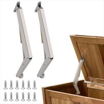 BHBL 2 Pack 150N Gas Strut Spring Hinges for Heavy Lids to Keep Stay, and Soft Close, Hydraulic Hinges China Mainland