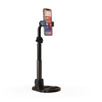 Oatsbasf Magnetic Phone Holder Desktop for iPhone iPad 360° Rotatable Magnetic Stand Adjustable Height for Phone Live Broadcast