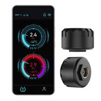Motorcycle Tire Pressure Monitoring System Bluetooth TPMS for Motorcycles  Real-Time Tire Pressure & Temperature Monitor with