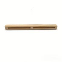 Sieninis akinių nuo saulės laikiklis Be gręžimo Akinių laikiklis Svetainė 20cm Raw Wood Tone beige