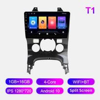 Android automobilinis radijas, skirtas Peugeot 3008 2009-2015 daugialypės terpės grotuvas galvos blokas Stereo GPS navigacija BT WIFI 1+16GB 1+16GB,A