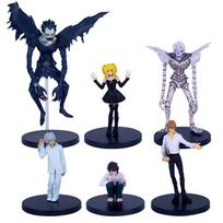 Anime figūrėlė DEATH NOTE Yagami Light Ryuk MisaMisa PVC stovintis modelis Pozos statinė lėlė Dovana Ornamentai Skulptūra Q versija 9CM No box blue