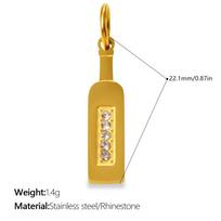 Golden fun pendant collection Marlboro happy character wine cup coffee pot modeling trend pendant