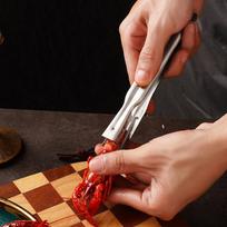 Nerūdijančio plieno vėžių lukštenis Lengvai pašalina vėžių lukštą Daugkartinio naudojimo krevečių skustukai Virtuvės jūros gėrybių įrankiai