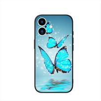 Colorful Butterfly Flower Case for Motorola Moto G54 G05 G24 G67 G55 G75 G85 G15 G57 G86 Power Edge 50 30 Ultra Fusion neo Pro Motorola Edge 30 Ultra blue