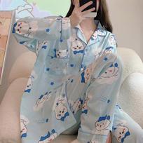 E-commerce chiikawa pajamas women's spring and autumn long-sleeved Usachiji Ikawa loungewear spot M