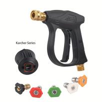 High Pressure Washer Gun for Karcher K2-K7&Nilfisk- Multi-Function Quick Connect Nozzle, Heavy Duty Cleaning for Car & Home