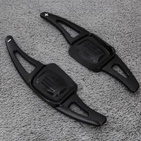 Car Steering Wheel Shift Paddle Shifter For Volkswagen Tiguan MK2 VW Golf7.5 Alltrack MK7/8 T-cross Passat B8 GTI R-line anglies pluošto juodos spalvos