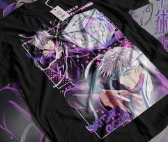 Gojo Satoru TShirt Megumi Itadori Yuji Jujutsu Kaisen Sukuna Horror Gift Shirt S