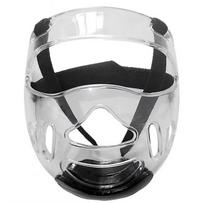 Detachable Taekwondo Face Shield Removable EVA Foam Head Protector Shock Absorption Adjustable Boxing Headgear Face Guard