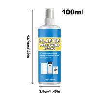 Yellowing Remover Plastic Restorer 100ml Home Appliance Surface Revitalizer Air Conditioner Refurbishment Lamp Cover Cleaner Others blue