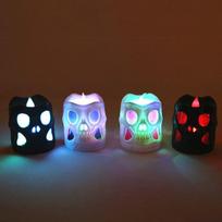 Bar Decoration Nightlight Halloween LED Glowing Ghost Skull Candle Luminous Toys 1