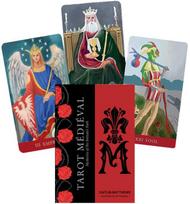 KNYGA Schiffer Publishing Tarot Medieval Kortos