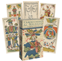 KNYGA Lo Scarabeo Tarocchino Al Soldato Taro kortos (Ribotas leidimas)