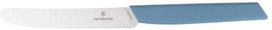 Stalo peilis Victorinox Swiss Modern 6.9006.11W41, mėlynas, dantytas, 11cm