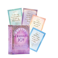 KNYGA I Radiate Joy Daily Affirmation kortos Insight Editions