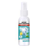 Oral Freshener Fresh Breath Teeth Instant Whitening Liquid Dry Mouth Spray Portable Care Spray 50ML