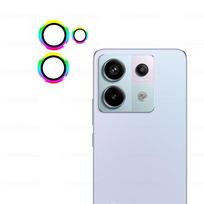 3D Kameros apsauginis stiklas Xiaomi Redmi Note 13 Pro 13Pro Plus 4G 5G HD Grūdintas stiklas Objektyvas Metalinis galinis žiedas Redmy Note13 Pro Redmy Note13 ProPlus