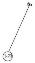 BuzzRack Varžtas su cilindrine galvute M5x10mm