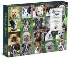 Dėlionė Galison Rescue Dogs 1000 Piece Puzzle